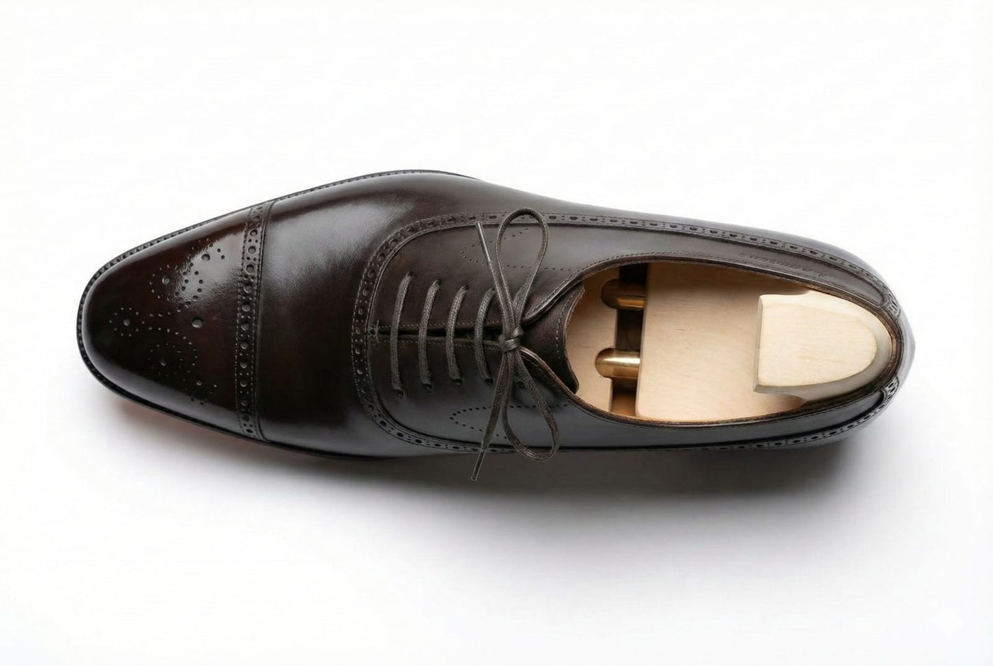 Pellevista Oxford Black Leather Shoes, Red Sole | Premium Formal Men’s Footwear