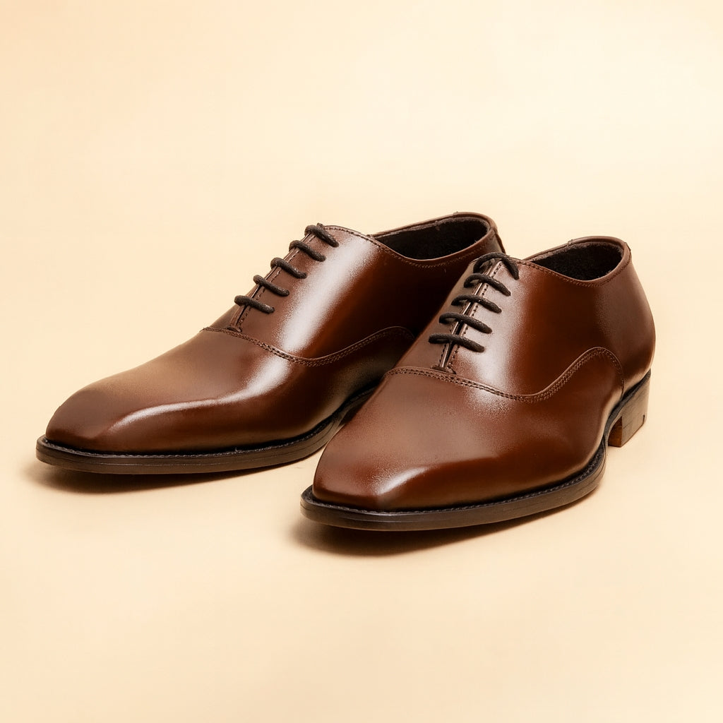 Dark Brown Oxfords Dress Shoes