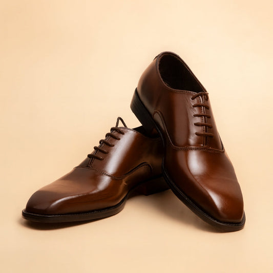 Dark Brown Oxfords Dress Shoes