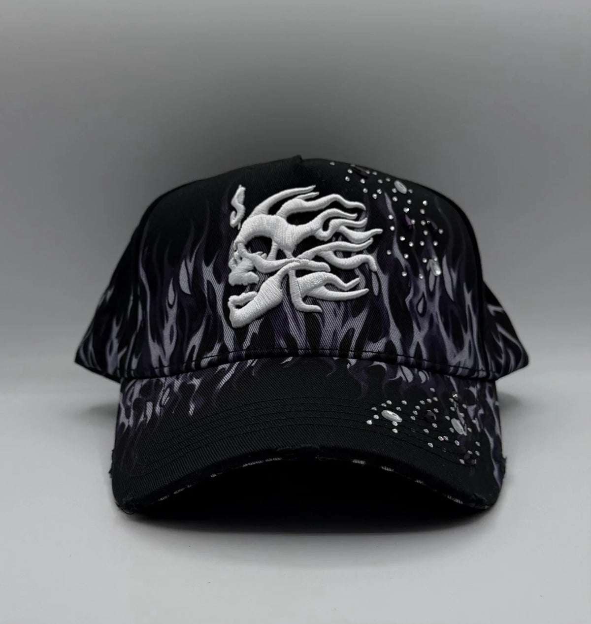 Cashedout Hat “PURPLE FLAME ” Just The Hat Brand New Dandy Hats Barbas Hats
